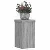 VidaXL Plant Stands 2 Pcs Sonoma Grey Engineered Wood, Flower Stand, Pot Stand, Plant Support 852884