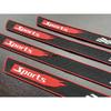 Car Accessories Rubber Door Sill Plate Protection Strip Scuff Guard Auto Sticker