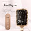 Gradient Air Cushion Scalp Massager: Portable Hairdressing & Styling Golden Comb