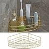 Stainless Steel Bathroom Corner Shelf No Drill Triangular Organizer  Bathroom Use