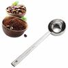 Stuurvnee Stainless Steel Coffee Scoop, 2 Tablespoons, 30ml Metal Long Handle Coffee Scoop, Coffee Measuring Spoon, Set of 2