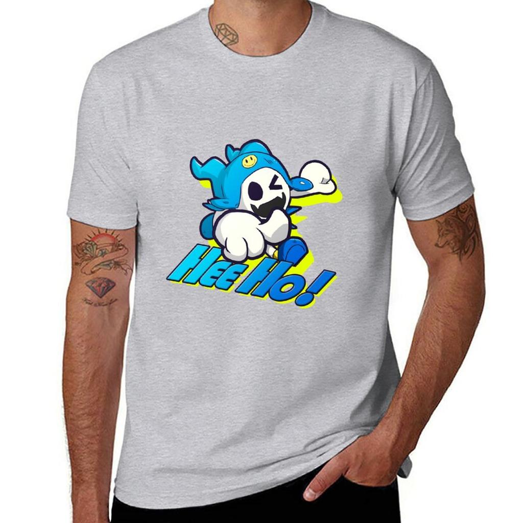 Hee Ho TShirt sweat summer top plus size tops mens white t shirts