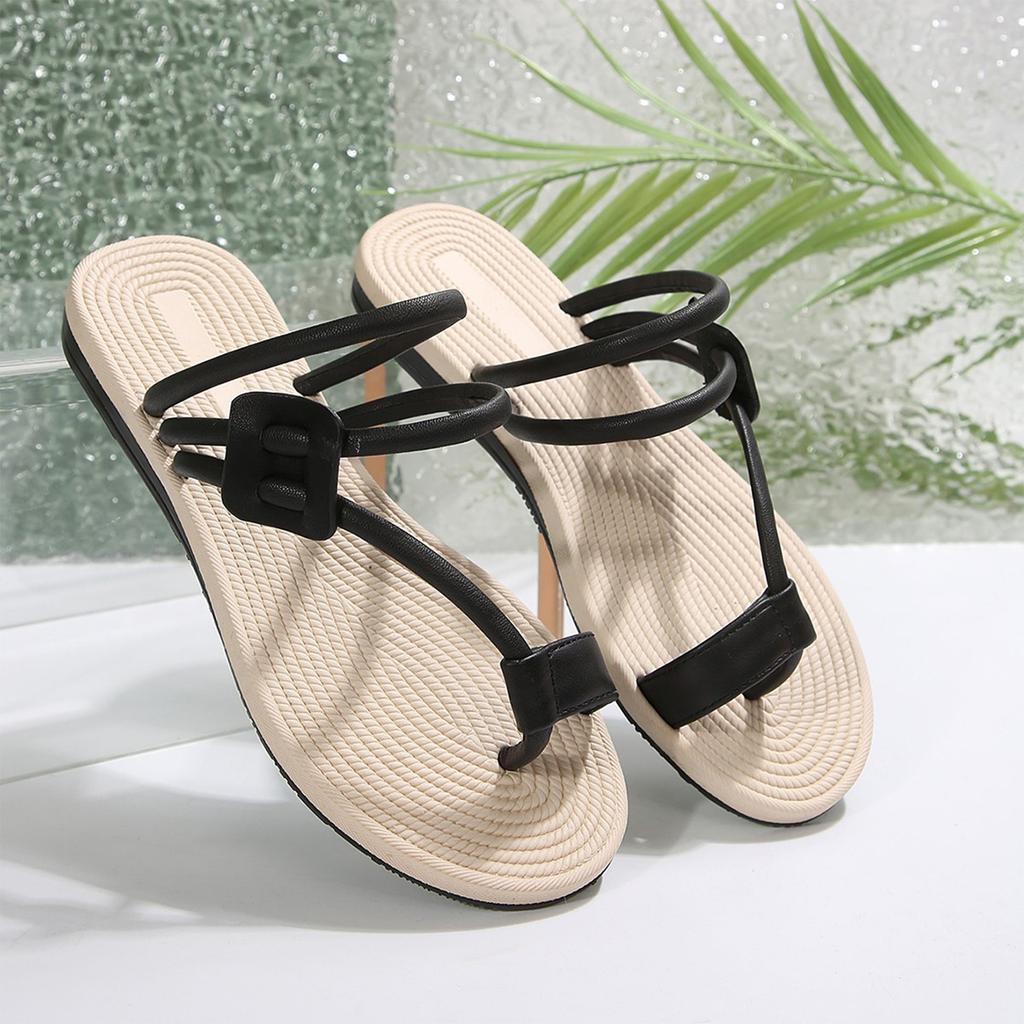 Summer Women's Casual Versatile Set Toe Beach Sandals
