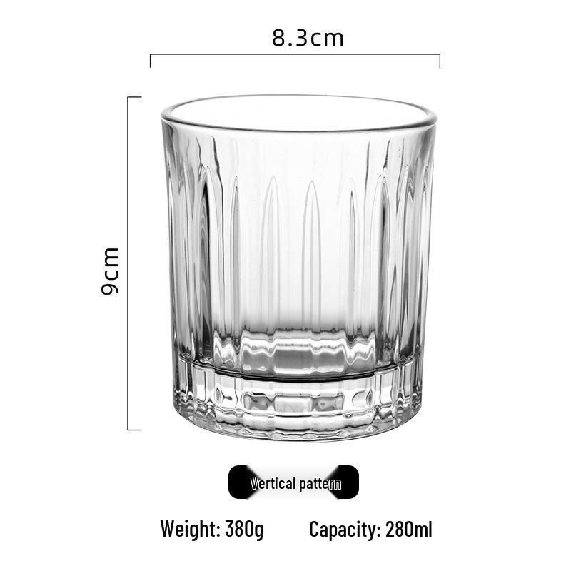 18-Second Rotating Crystal Whiskey Tumbler: Creative Liquor Glass for Home Use