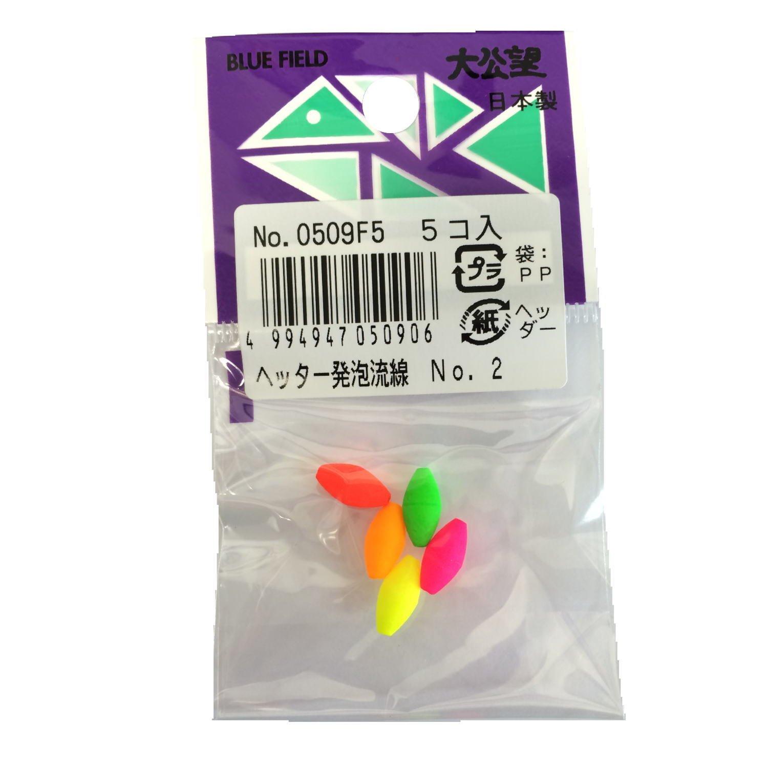 UMEZU Foam Streamline No. 2 4 pieces 0509F No. 2