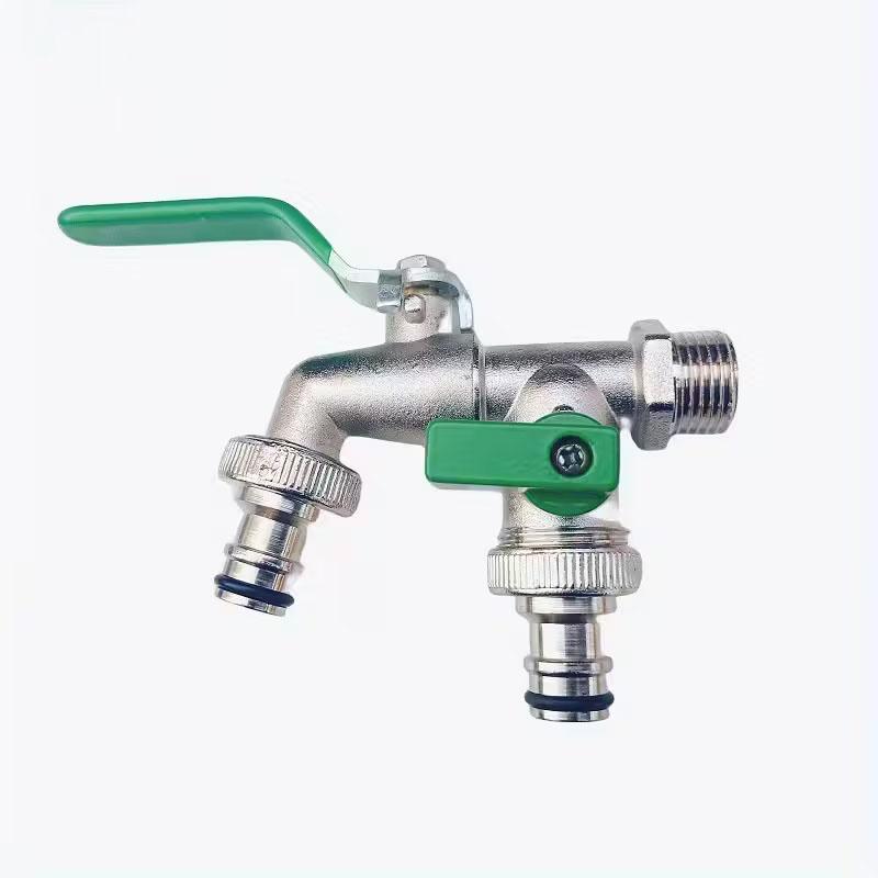 Unelte de grădină Robinet de apă din alamă 1/2" în exterior și în interior Utilizat Pornire/oprire ușoară Mâner de pârghie Robinete de alimentare cu apă Supapă cu bilă