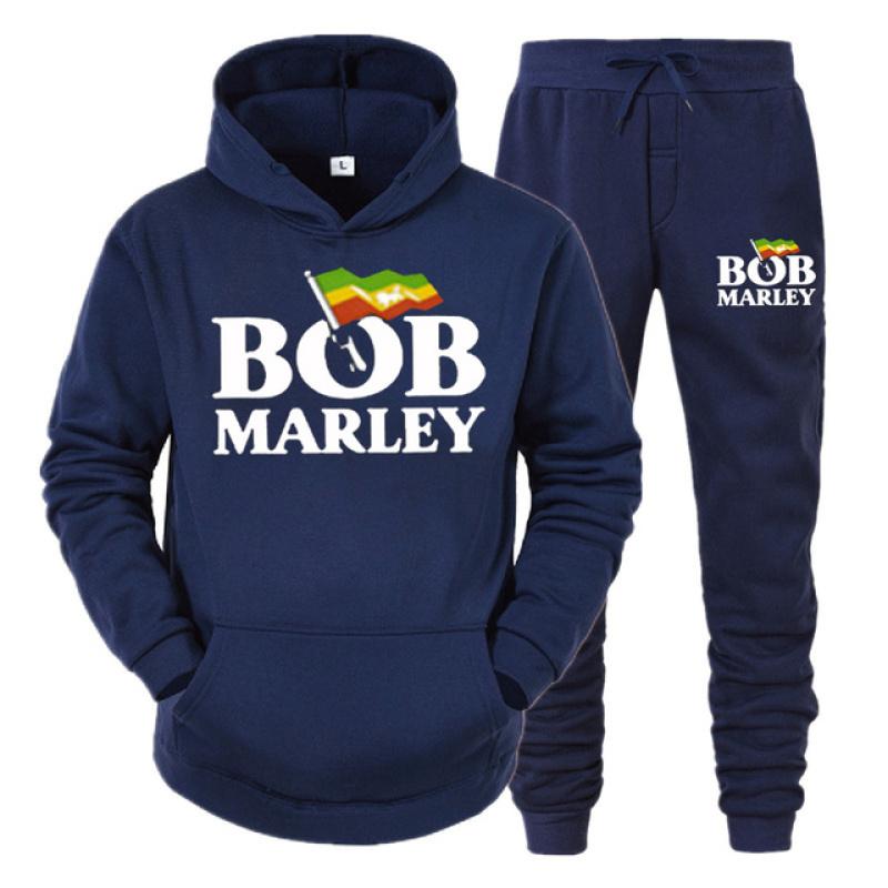 Printed Fashion Men Women Tracksuit Casual Hoodie And Pants 2pcs Sets Oversized Pullover Trend Sweatsuit Men Clothing