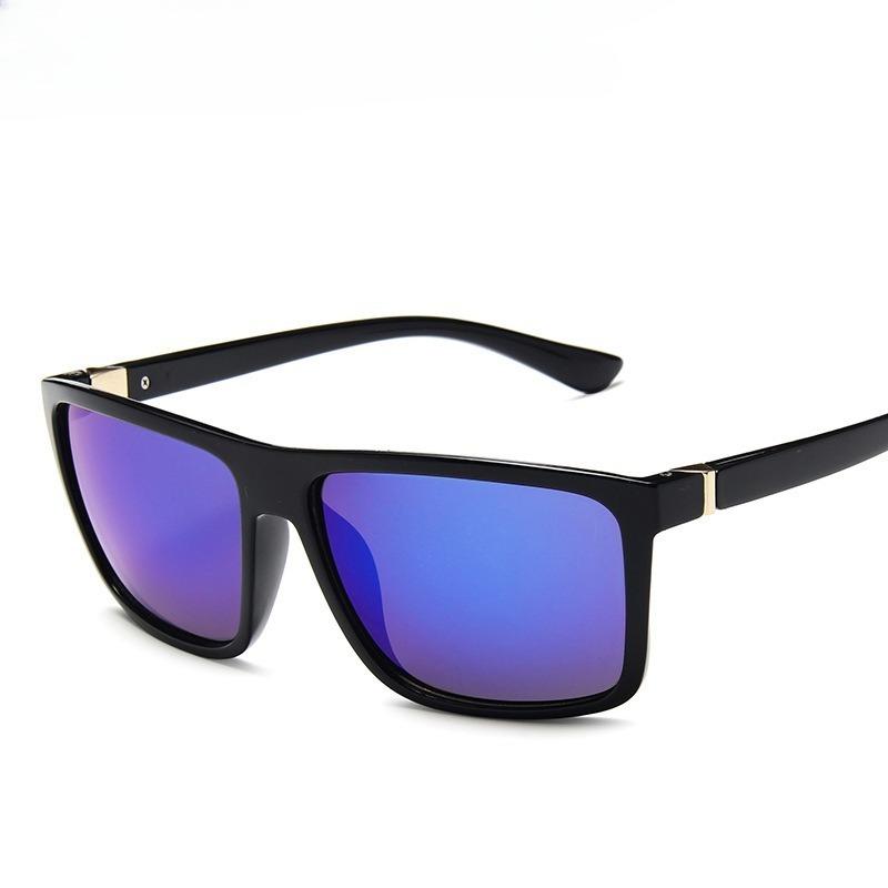 

Fashion Square Non Polarized Sunglasses Men Vintage Plastic Male Sun Glasses Women Stylish Black Outdoor Sports Shades