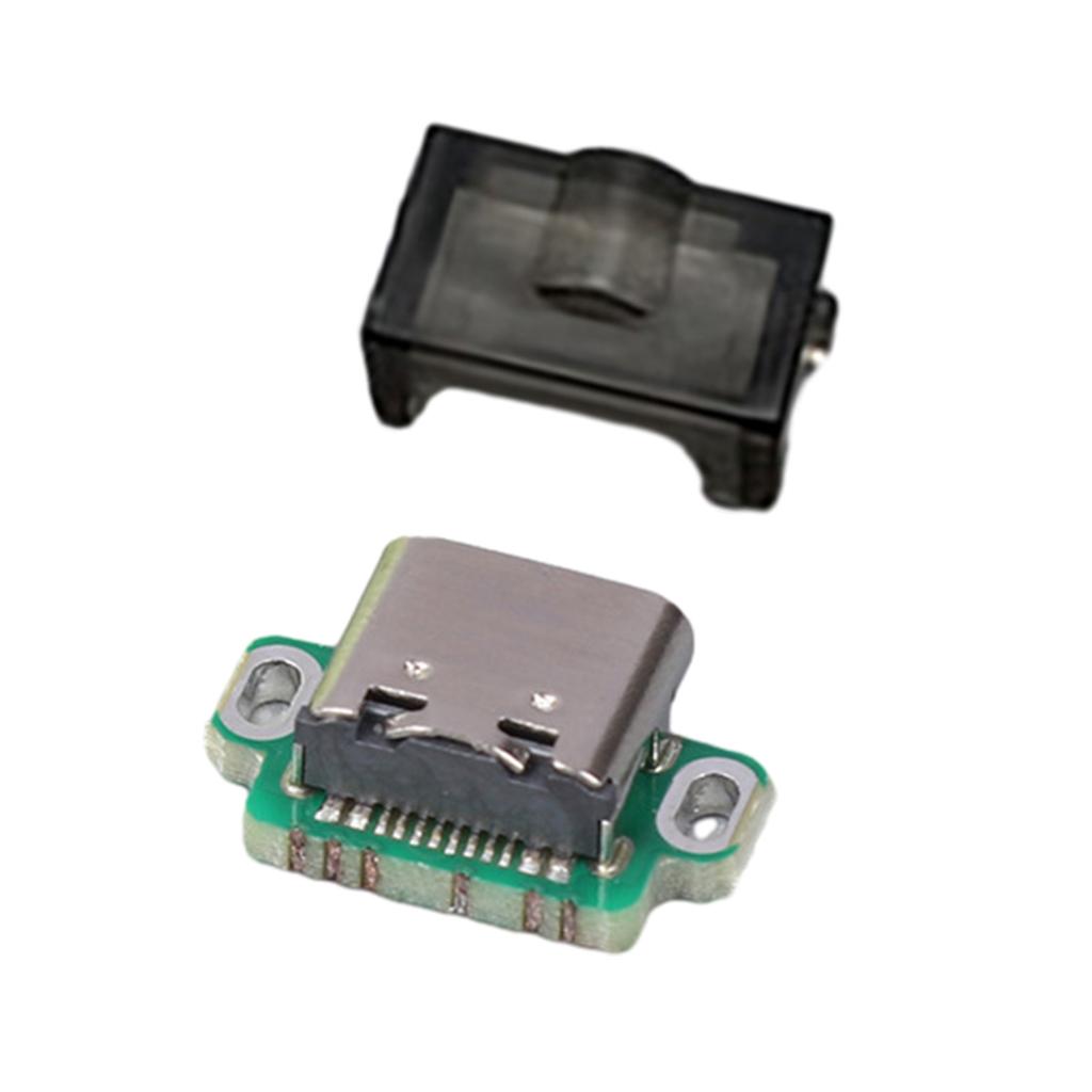 USB C Type C Charging Port Replacement for Gameboy Advance GBASP Handheld Console, Charge Socket Connector