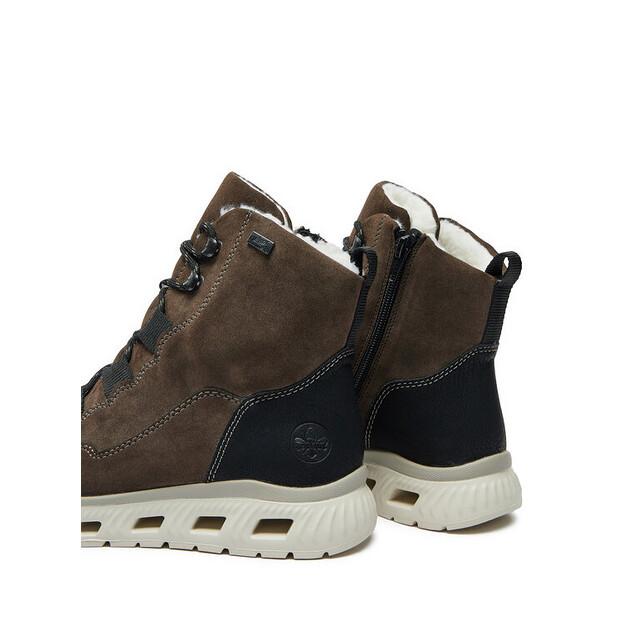 Rieker M6012-25 Brown Ankle Boots