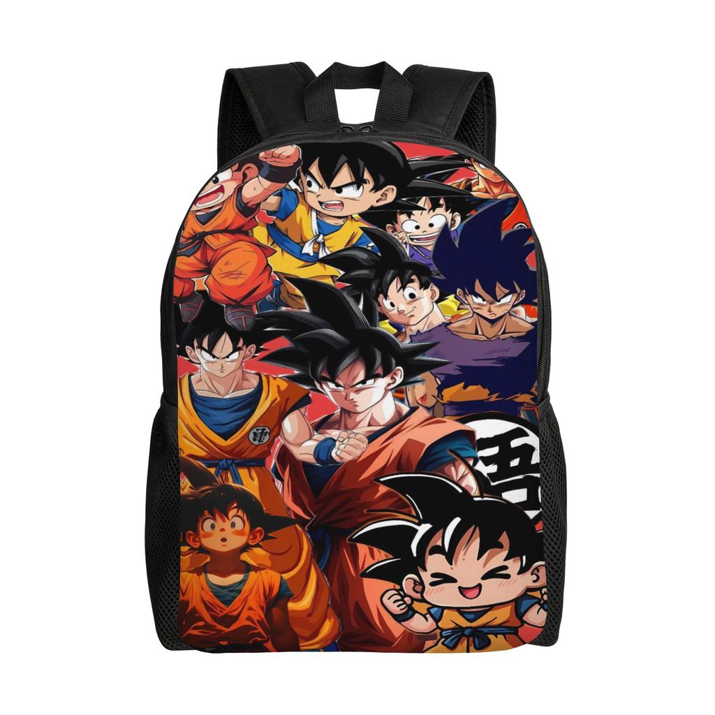 Back To School Dragons Ball Anime Song Goku Backpack Cycling Backpacks Unisex Elegant High School Bags Durable Rucksack