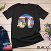 Shoebill Stork Vintage Sunset Large Bird Lovers Unisex T-Shirt