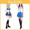 Exquisites Fairy Tail Lucy Heartfilia Cosplay Kleidung Uniform Kostüm Set Für Partys