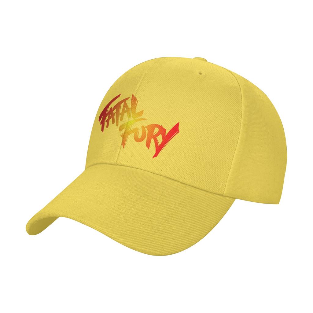 Fashion Custom Fatal Fury Terry Curved Brim Baseball Cap Baseball Cap