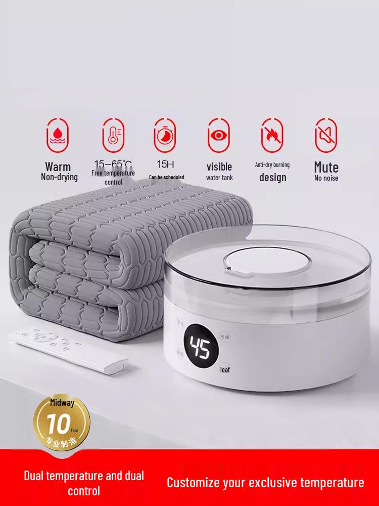 

Hydronic Electric Blanket 2024: Heated, Dehumidifying, Mite-Removing, Washable for Single Beds 1.8x2m