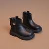 Kids Girls Fashion Soft Leather Ankle Martin Boots Casual Short Boots