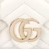 GUCCI GG Marmont Lambskin Shoulder Bag Mini Women's White 841290-AAFAX-9050