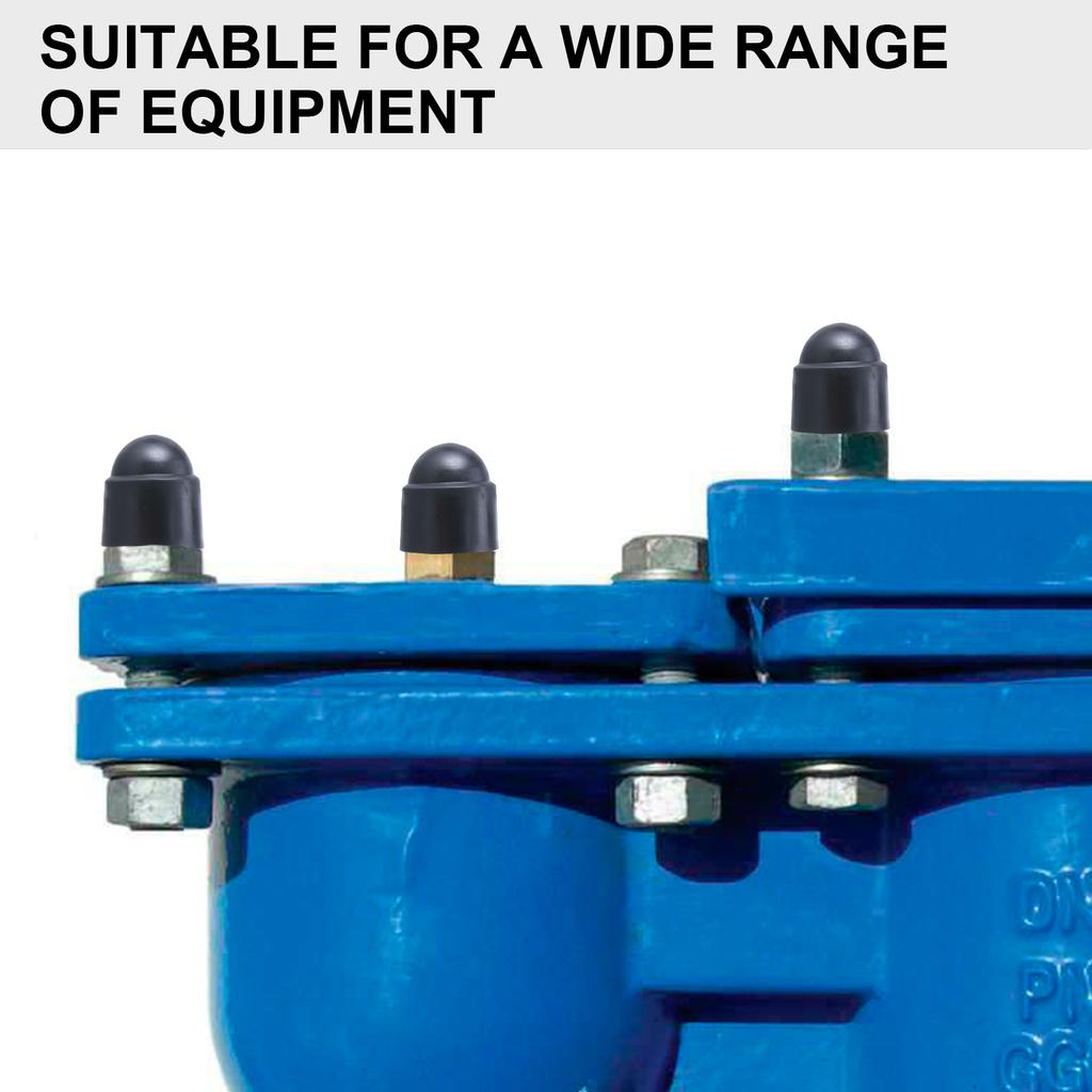 Upgrades Sechskantschraubenkappen Abdeckung Kunststoff Schraubenkopfschützer Set Tragbares Sechskantkopfschutz-Set für Schrauben