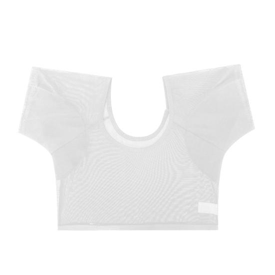 Damen Tops Tief ausgeschnittene Kurzarm Tops mit Schulterpolstern Wiederverwendbare Ergonomische Polster Waschbar Durchsichtig