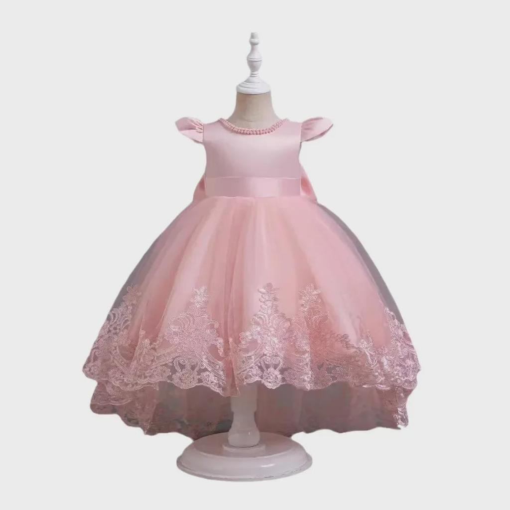 Girls' Performance Lace Tulle Skirt - Birthday Party Outfit for Ages 1+
