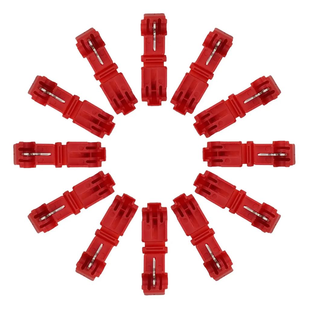 20Pcs Connection Clamps For Robotic Lawnmower Connect Boundary Cables, Charging Stations, T-junctions Quick Connector 36 X 9MM