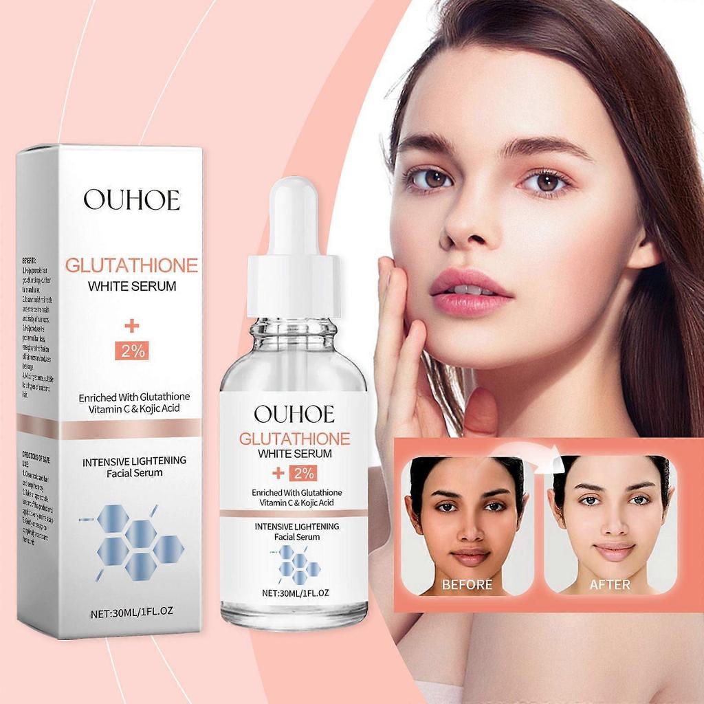 Ouhoe Kojic Acid Glutathione Serum - Reduces Fine Lines, Deeply Moisturizes, Whitens And Beautifies Skin
