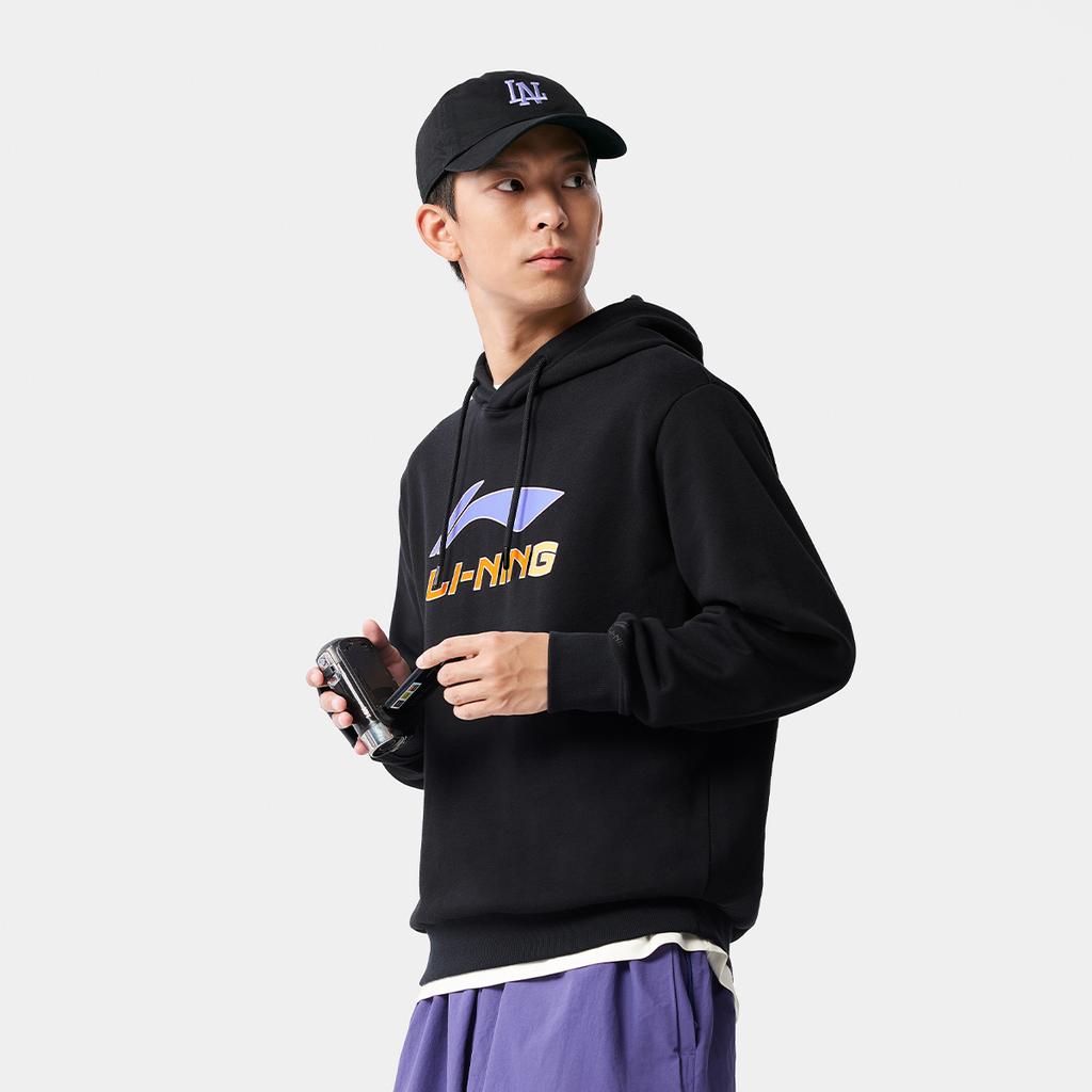 Li Ning Sports Life Collection Sweatshirt Men's Black AWDV253-2
