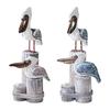 Mediterranean Statue Decor Rustic Bird Decor for Bedroom Desk Indoor Outdoor
