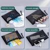 Transparent Mesh Portable Pen Bag Storage Bag Simple and Cute Cosmetic Storage Bag Special Examination Stationery Bag
