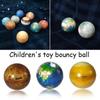 Relief Ball Toy Solar System Printing Star Ball Earth Globe Ball Moon Star Ball Eight Planets