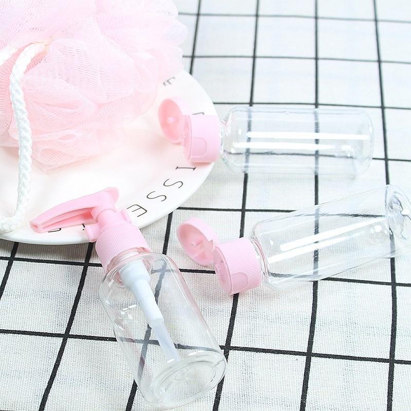 5 sztuk/zestaw Zestaw do butelkowania Kosmetyki dla mężczyzn i kobiet Kosmetyki Podróżny Zestaw pustych butelek Przenośna kosmetyczka do mycia