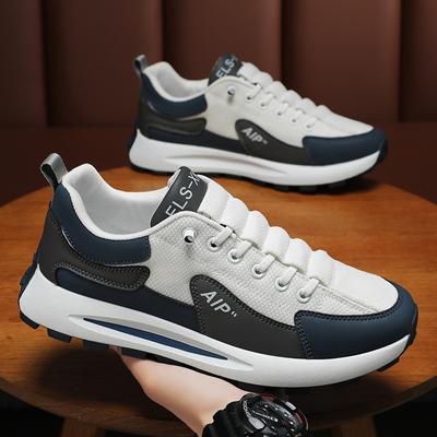 Fashion 2024 Men's Breathable Sneakers Fashion Lightweight Wear-resistant Anti Slip Running Shoes Casual Footwear Outdoor Sports Shoes