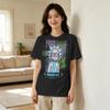 R-Rick and M-Morty GENIUS T Shirt Women Cotton Awesome T-Shirt O Neck  Tees Short Sleeve Clothes Adult