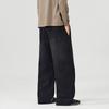 Cotton tooling scimitar pants men's autumn new loose straight wide-leg trend versatile trendy casual pants