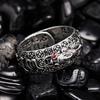 S/Set Chinese Feng Shui Brass Pixiu Rings For Men Amulet Vintage Copper Coin Adjustable Unisex Ring Bring Wealth Luck Jewelry