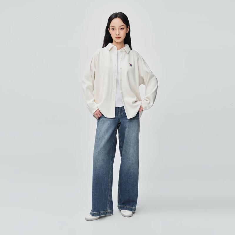 Lee 430 Mid-Blue Comfortable Wide-Leg Women's Jeans