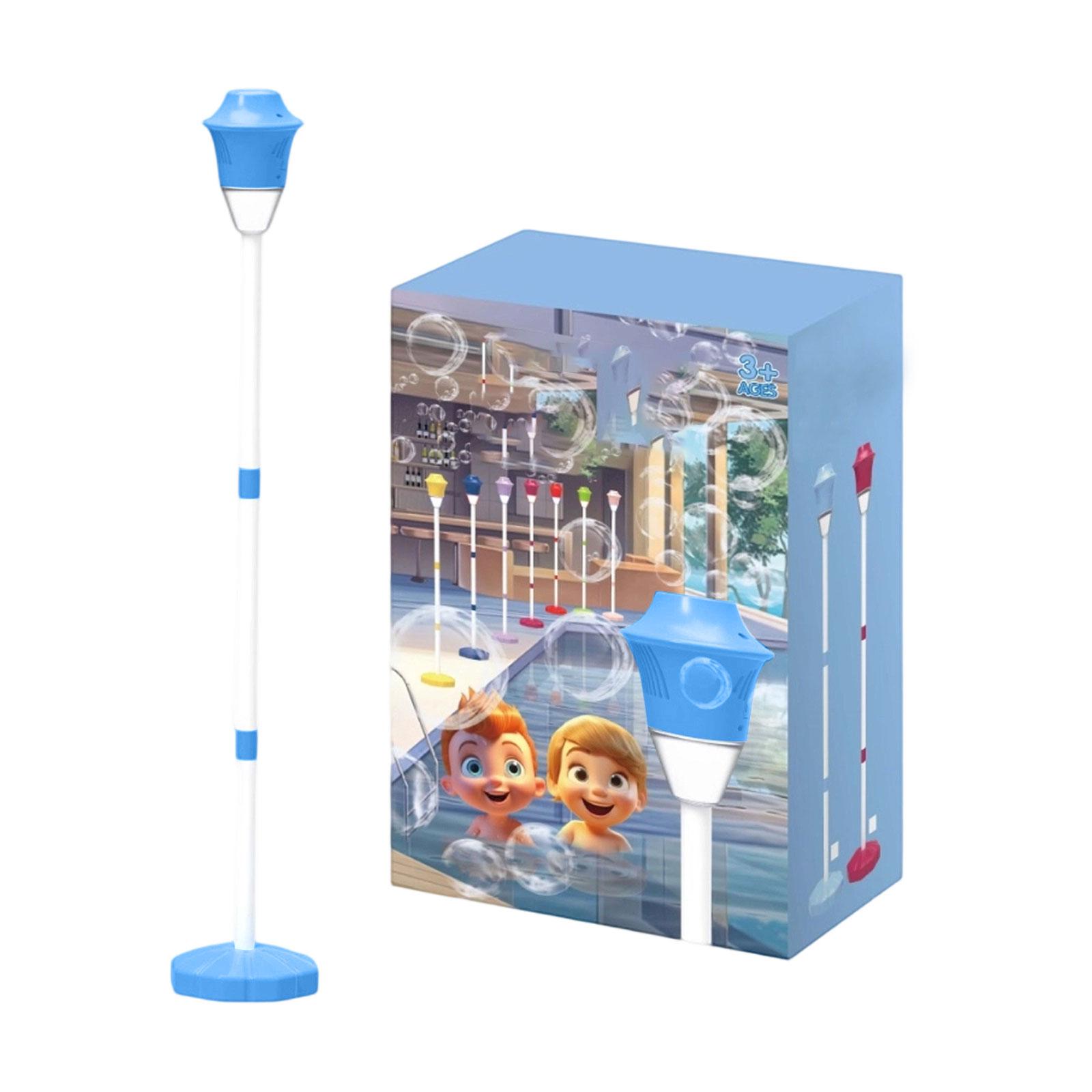 10ml Children s Bubble Blowing Street Light Bubble Machine, Light-up And Music, Remote Control One Size синий
