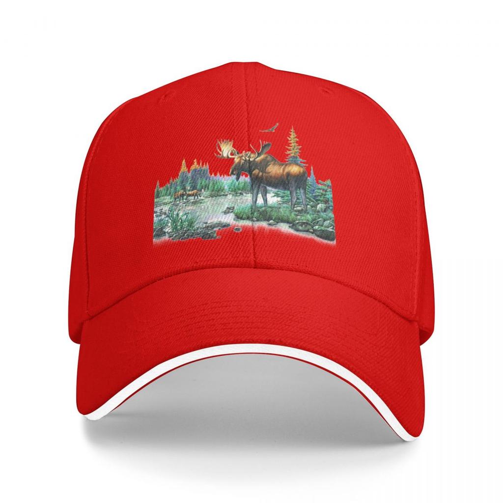 Moose Creek Baseball Cap Funny Hat New In The Hat Sun Hat For Children Golf Genuine For Unisex Womens
