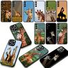 Tier Giraffe Hülle Handyhülle für Apple iPhone 17 16 15 11 Pro XS Max XR 6 7 8 Plus + SE 2020 5 16E