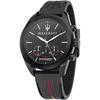 Traguardo Black Silicone/Rubber Men's Quartz Chronograph R8871612004 Watch