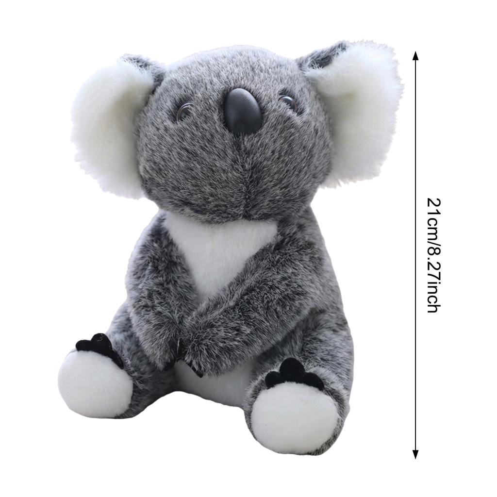 Koala Plush Toy Pillow Doll Soft Short Plush Ideal Gift For Girls And Kids