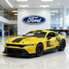 1:42 Ford Mustang GT3 2024 Alloy Car Diecasts & Toy Vehicles Car Model Miniature Scale Model Car For Children
