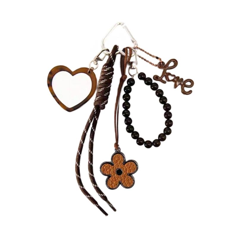 

Animal Print Star Bag Accessory Multipurpose Keychain Decoration Made Of Sturdy Rope And Alloy 1