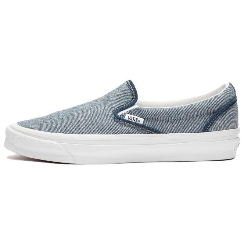 

Vans Vault Og Classic Slip On Lx Inside Out Denim Vans VN0A32QNIND 40.5 джинсовый синий