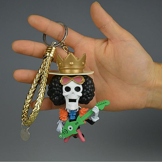 Piraten Schlüsselanhänger Geschenk: Blind Box Anime-Figuren - Monkey D. Luffy, Zoro, Chopper, Ace