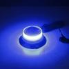 Magnetic Base LED Blue Emergency Strobe Light Car Police Roof Flashing Hazard Warning Light 12V/24V Vehicle Safety Beacon Lamp