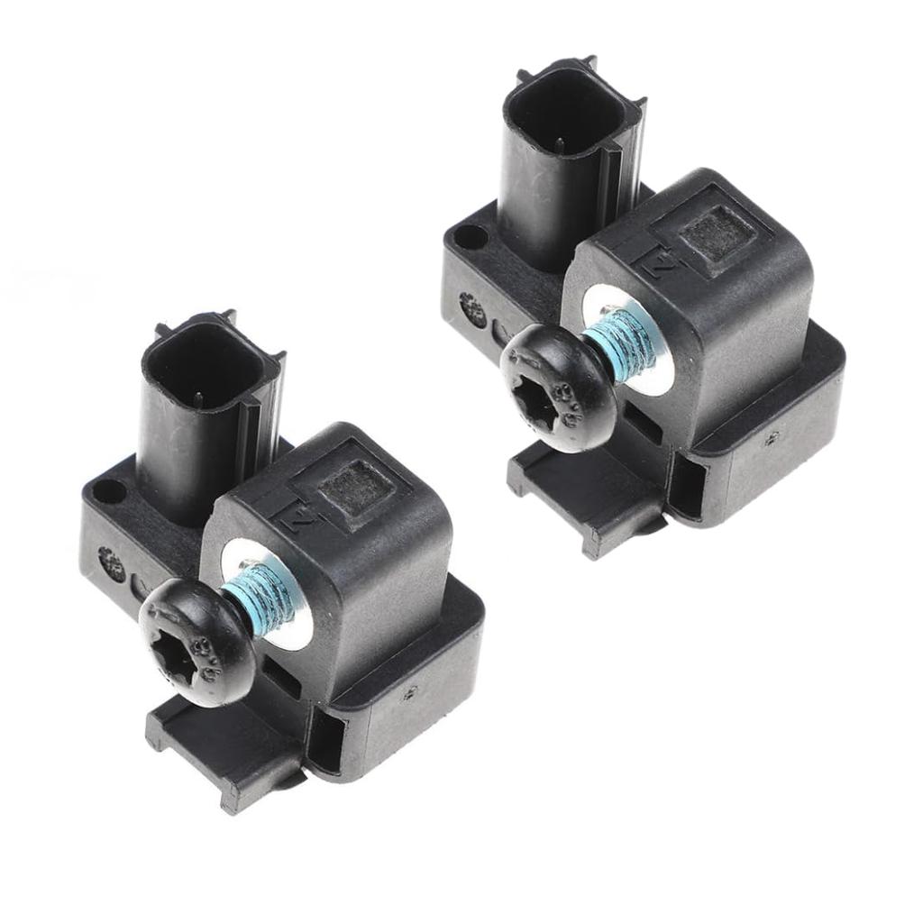 1 Pair Front Impact Sensor 13502744, Left & Right Position, Compatible with Chevy Silverado Suburban, GMC Sierra, Cadillac Escalade, Replace 590-225