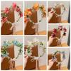 Simulation Flower Flower Hair Hoop Hair Ornaments Wedding Headwear Exquisite Wreath Headband  Girls