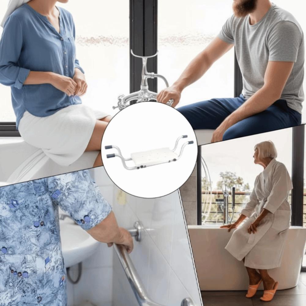 Sturdy Load Capacity Bath Chair Durable Non-Slip Bathtub Stand Easy In Bath Bench Shower