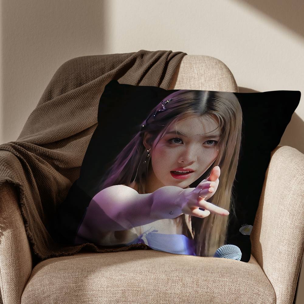 

LLingling Kwong Fahlada Pillow Case Antidustmite Pillowcase Invisible zipper silky short plush Sofa cushion cover 30x30cm